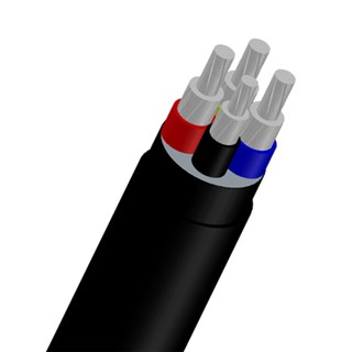 0,6/1KV - AL/PVC/PVC - 3 Cores +1 (AVV) Power Cable