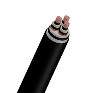 6/10 (12)KV - CU/XLPE/DATA/PVC - 3 Cores (CXV/DATA) Power Cable