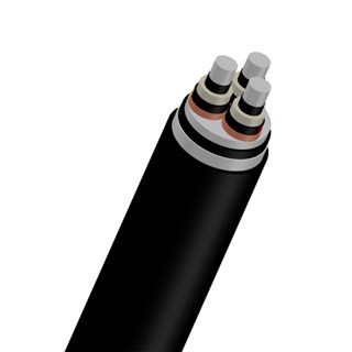 6/10 (12)KV - AL/XLPE/DATA/PVC - 3 Cores (AXV/DATA) Power Cable