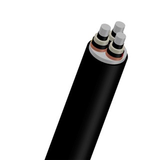 6/10 (12)KV - ALL/XLPE/PVC - 3 Cores (AXV/S) Power Cable