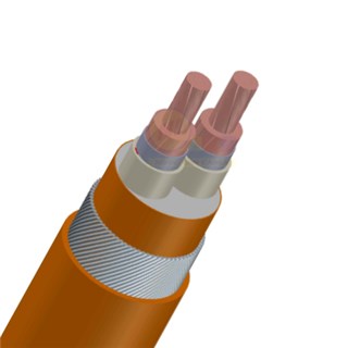 LV- 0,6/1 kV - CU/MICA/XLPE/SWA/LSZH-  Fire resistant cable (2 cores)