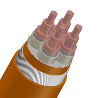 LV- 0,6/1 kV - CU/MICA/XLPE/SWA/LSZH-  Fire resistant cable (4 cores)